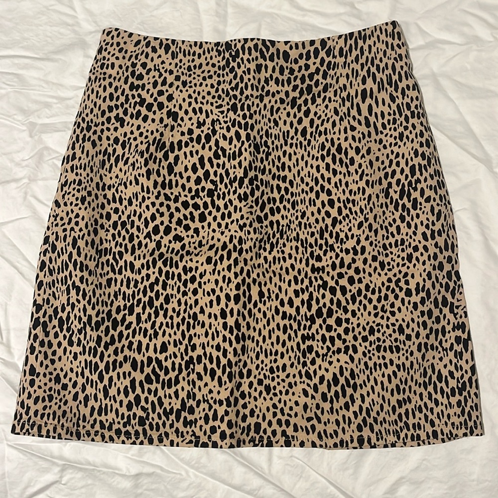 Cheetah Mini Skirt